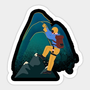 Nature Climb Sticker